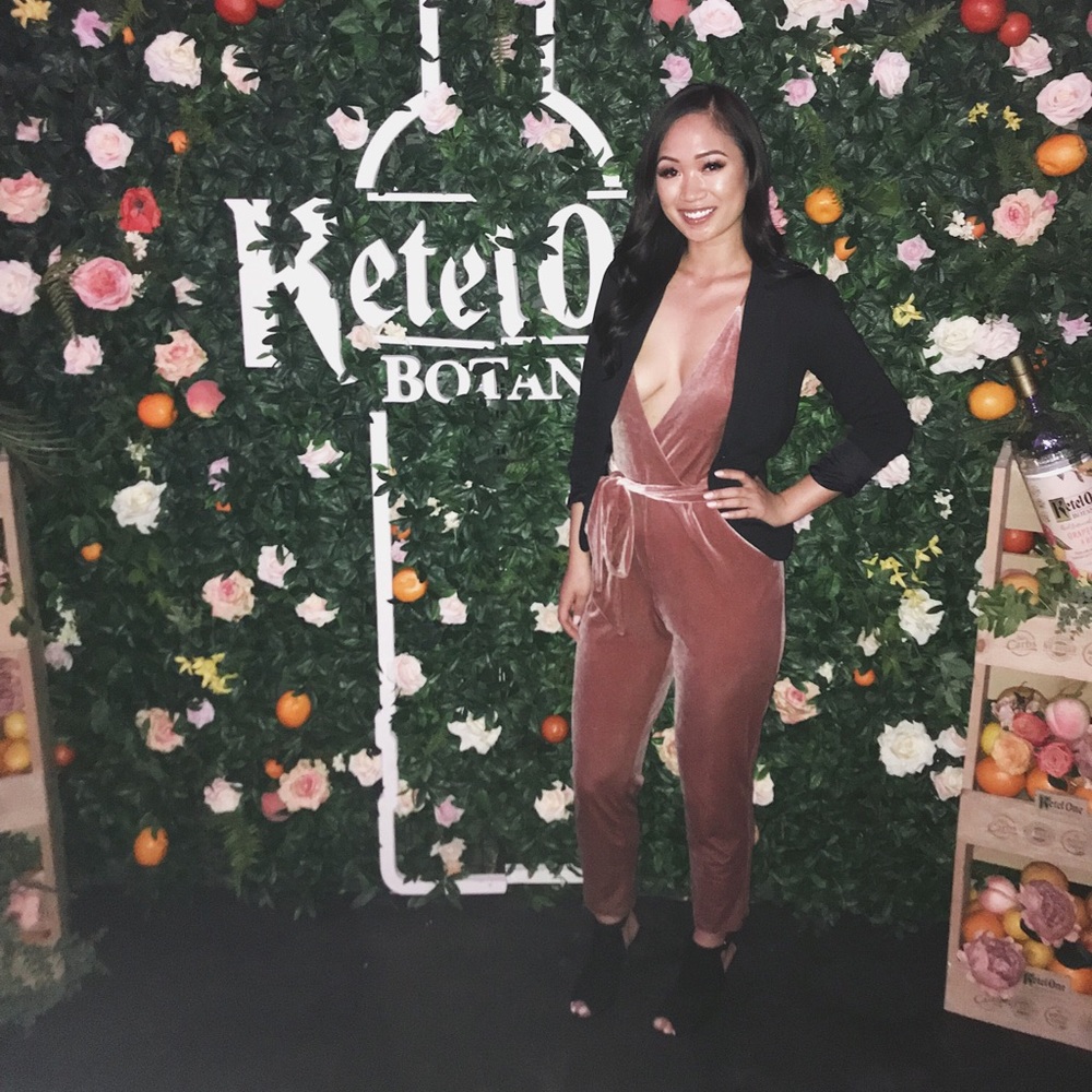 Pink Velvet Express Jumpsuit